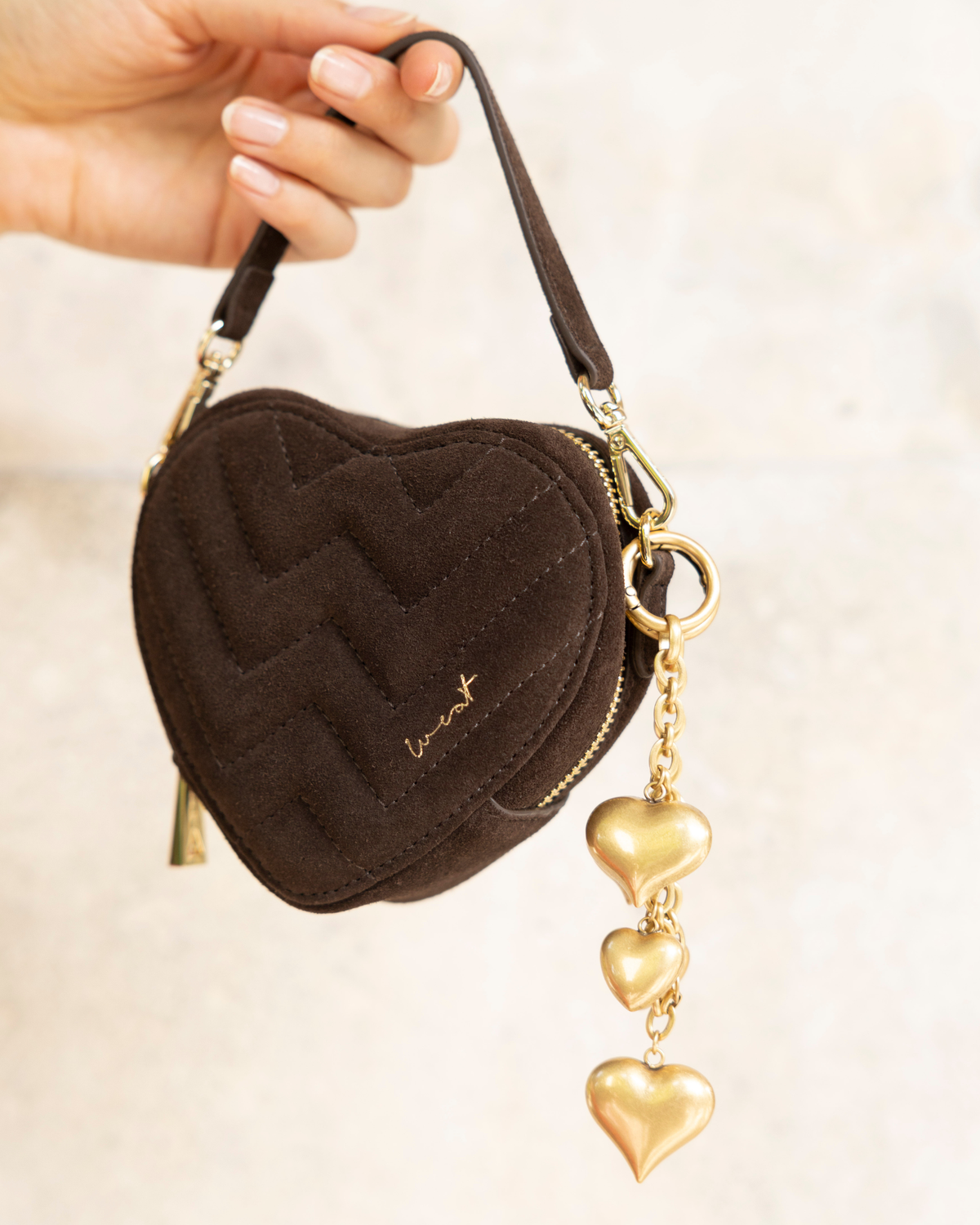 Charivari Heart Short Gold Antique