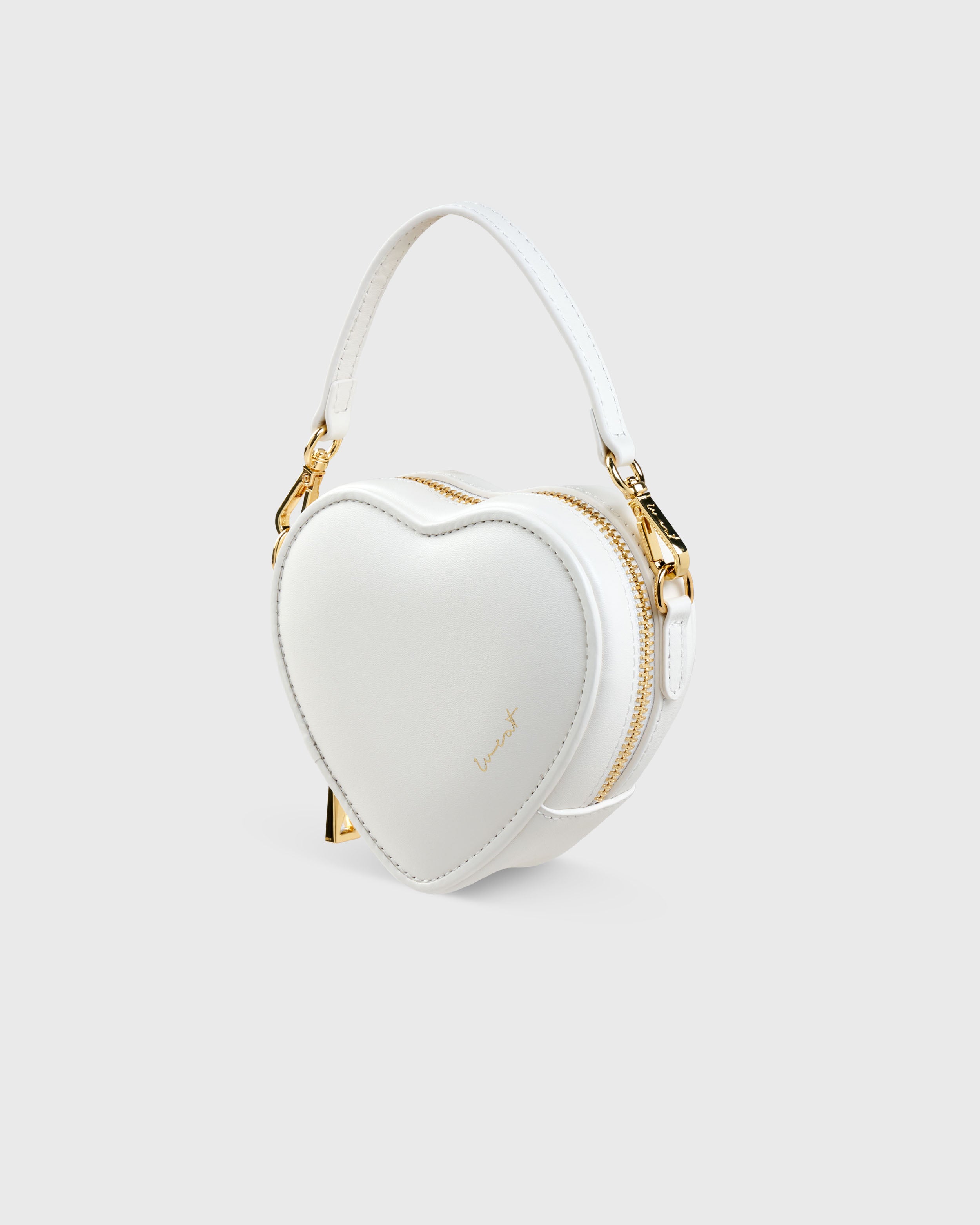 Mini Heart Bag Ivory