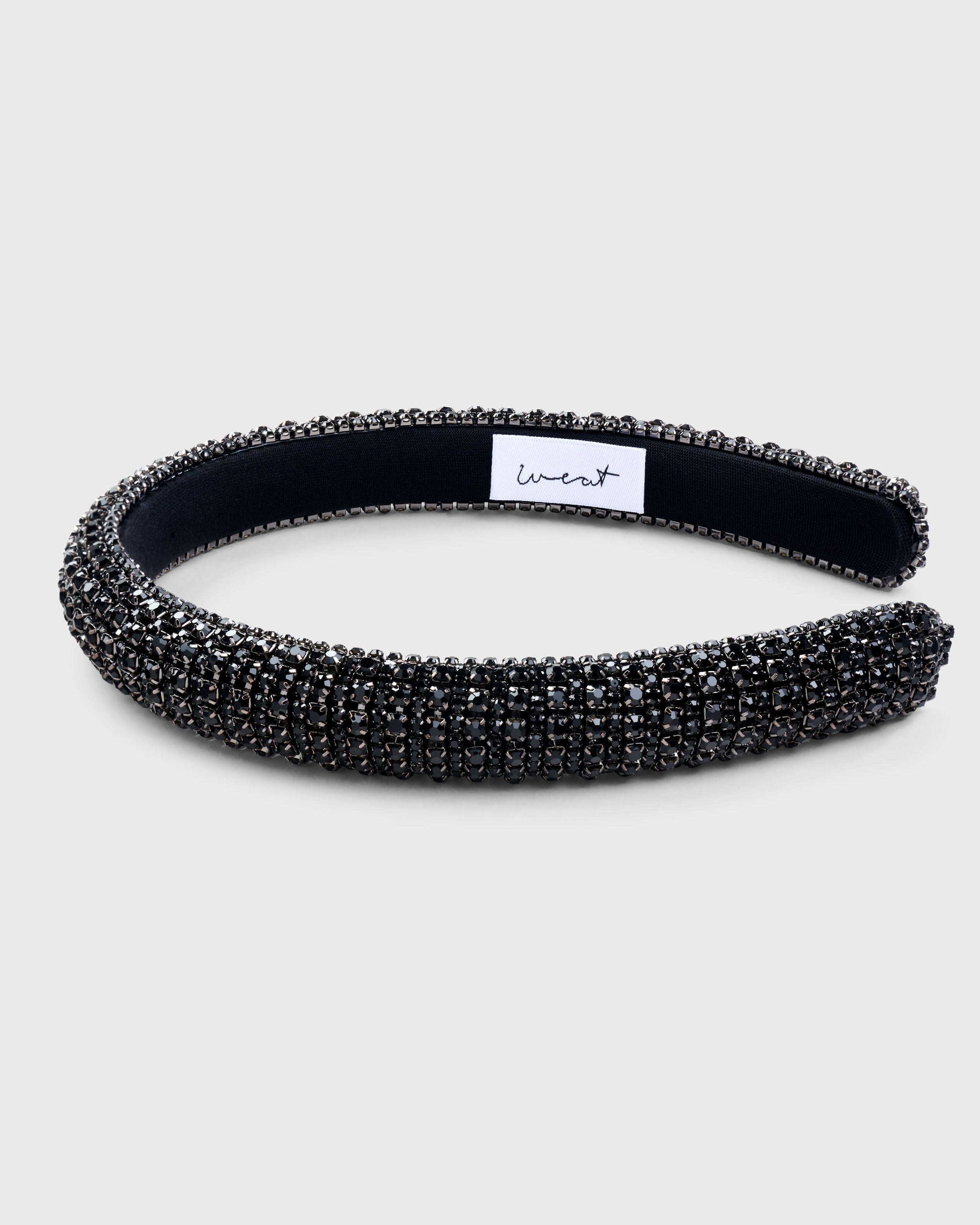 Headband Crystal Black