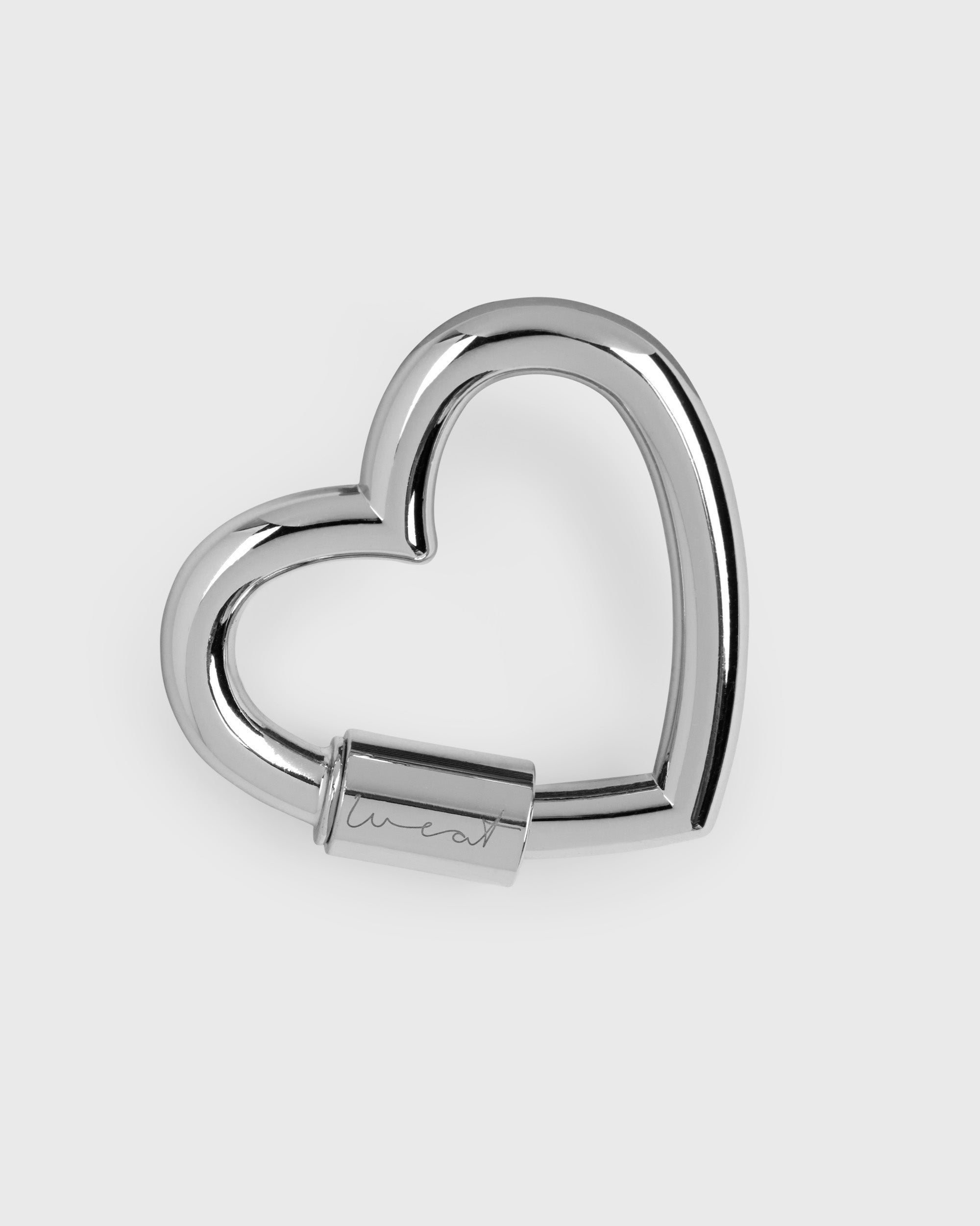 Heart Carabiner - Silver