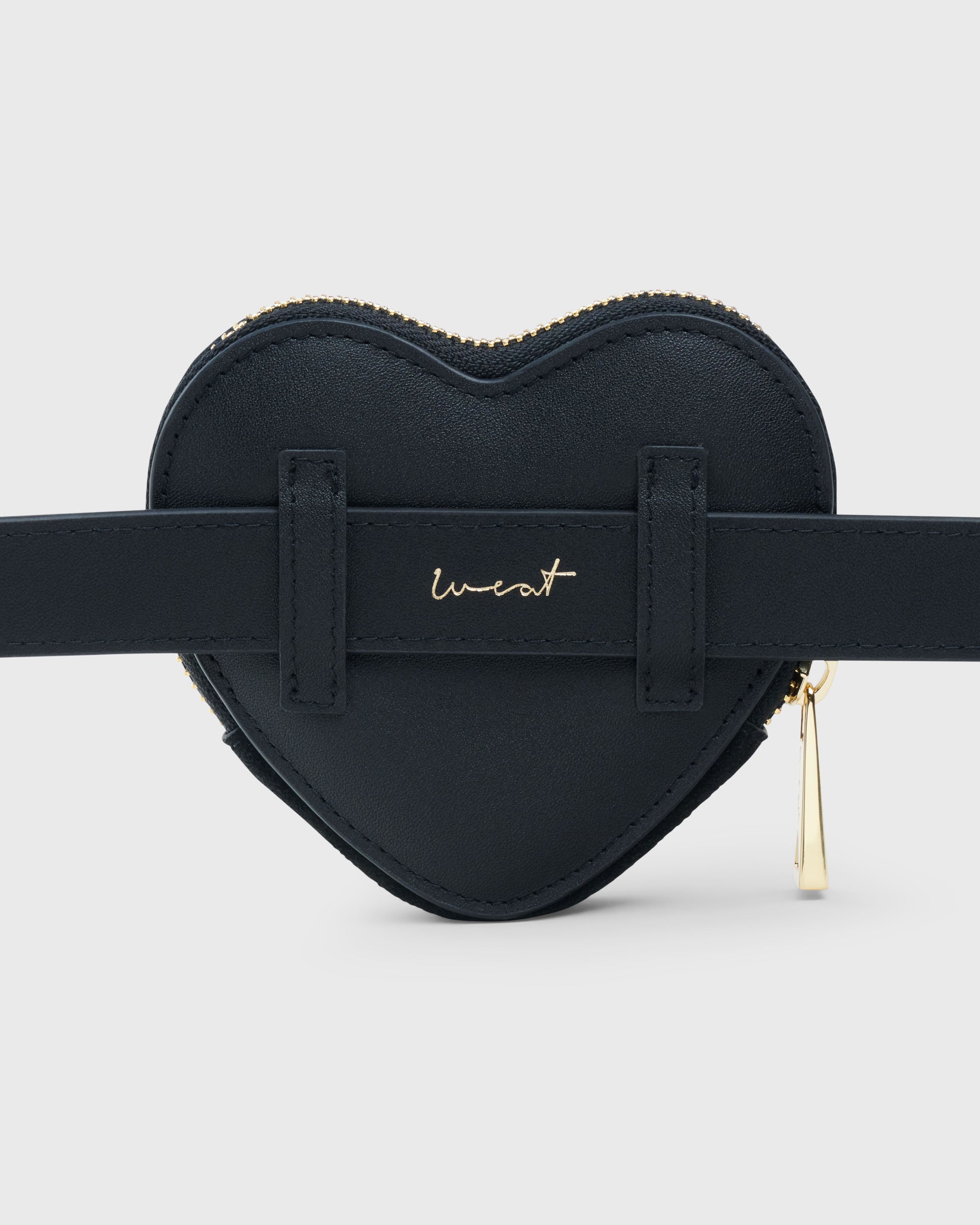 Heart Belt Black
