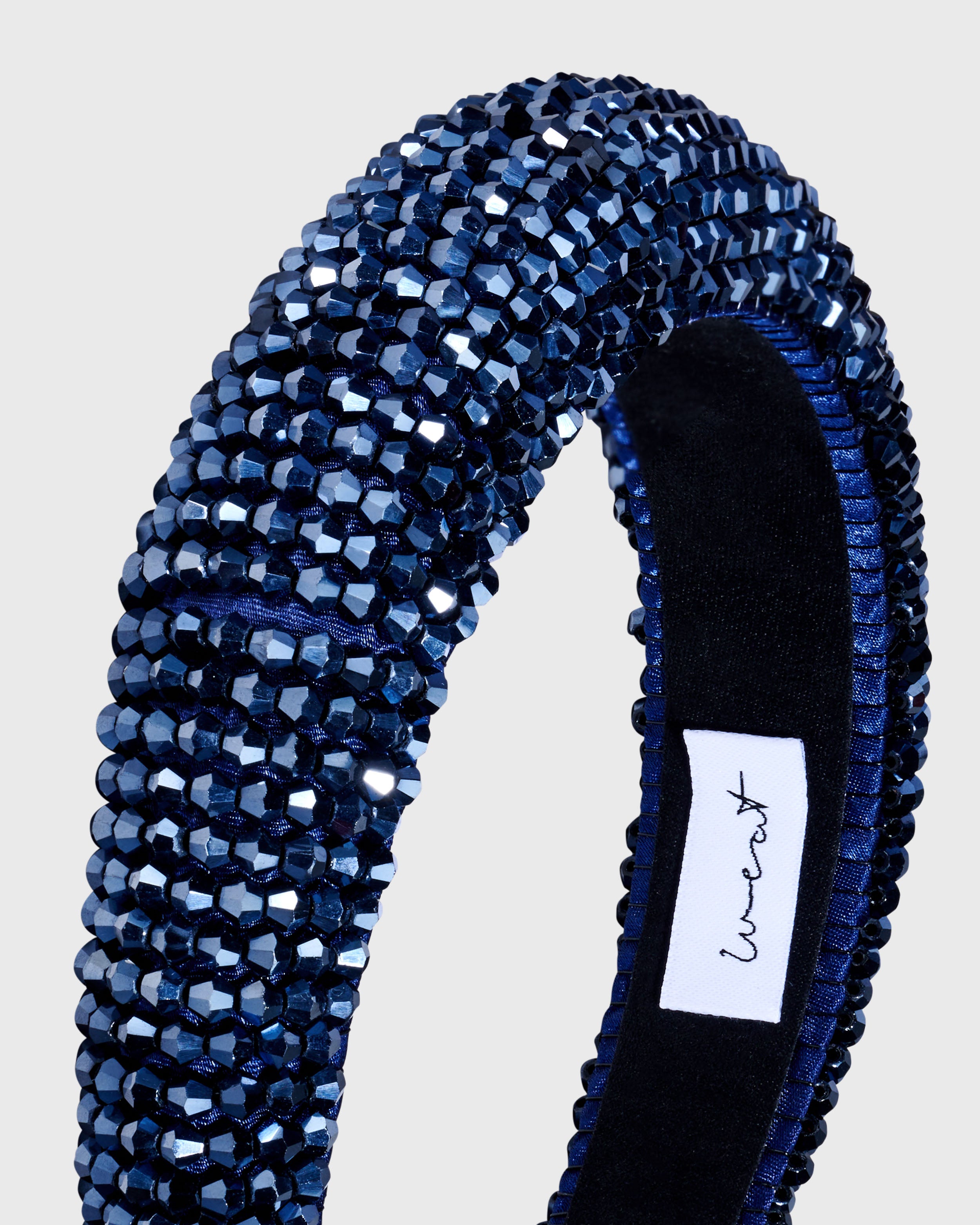 Headband Shiny Midnight Blue