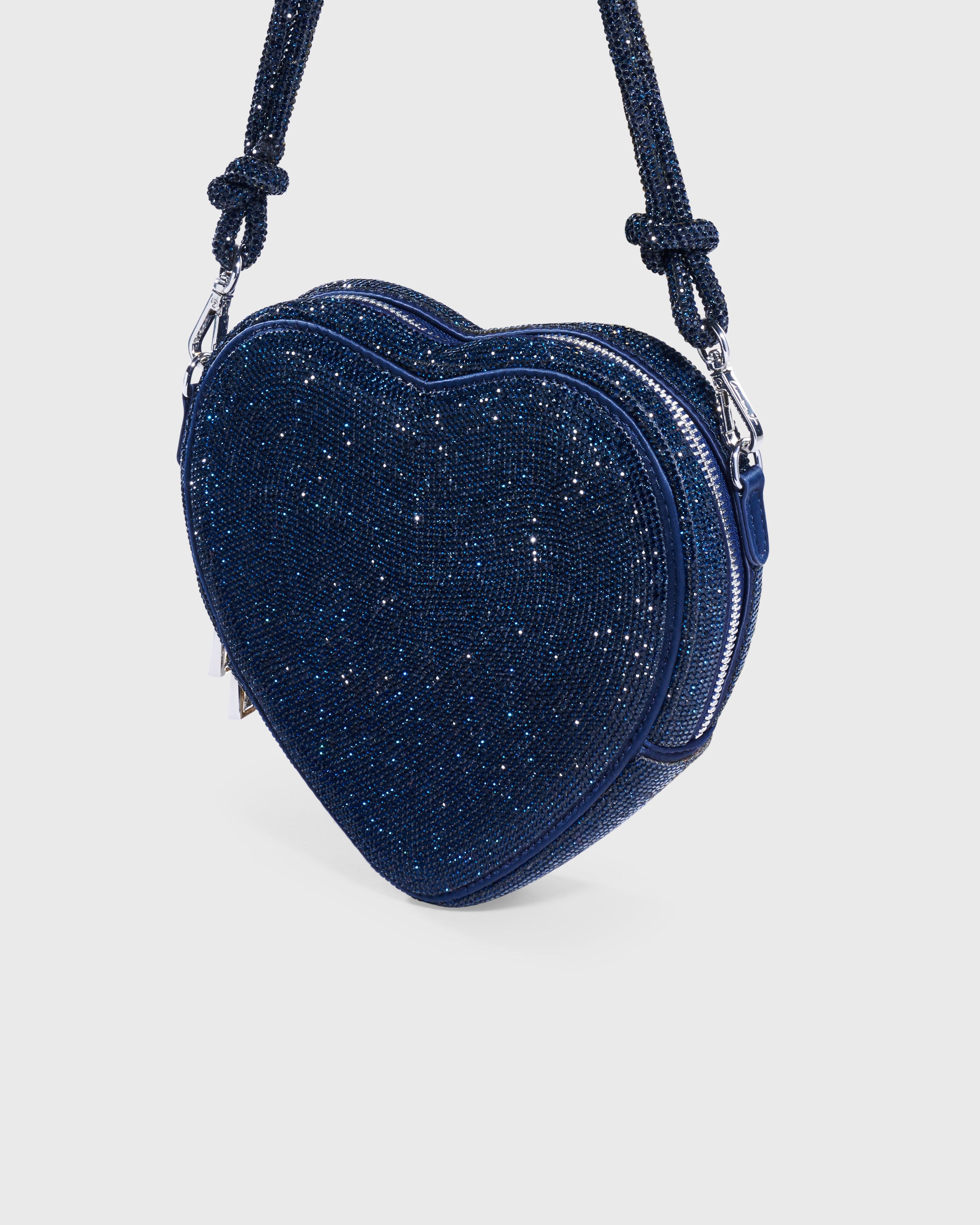 Big Heart Bag Crystal Midnight Blue