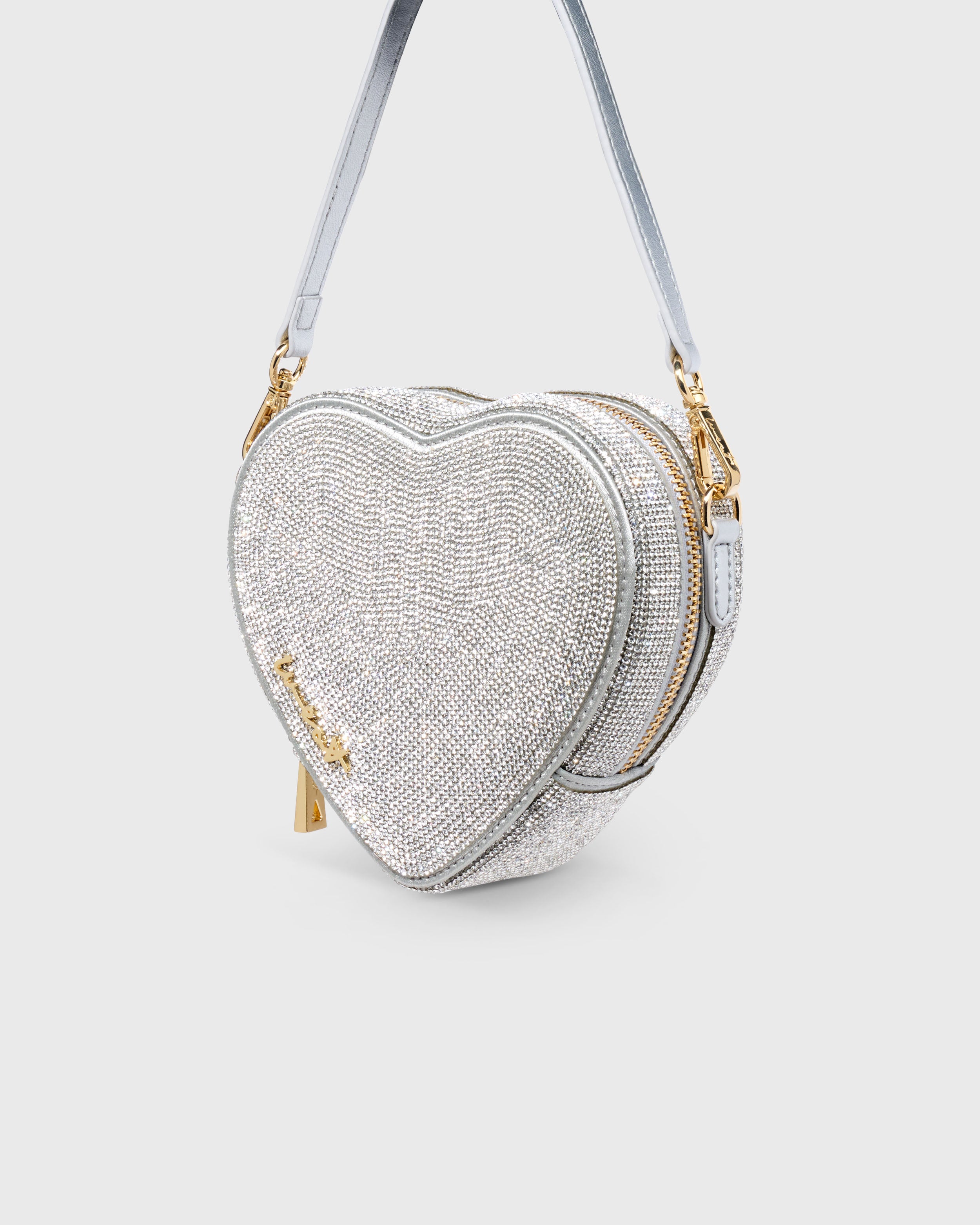 Midi Heart Bag Crystal