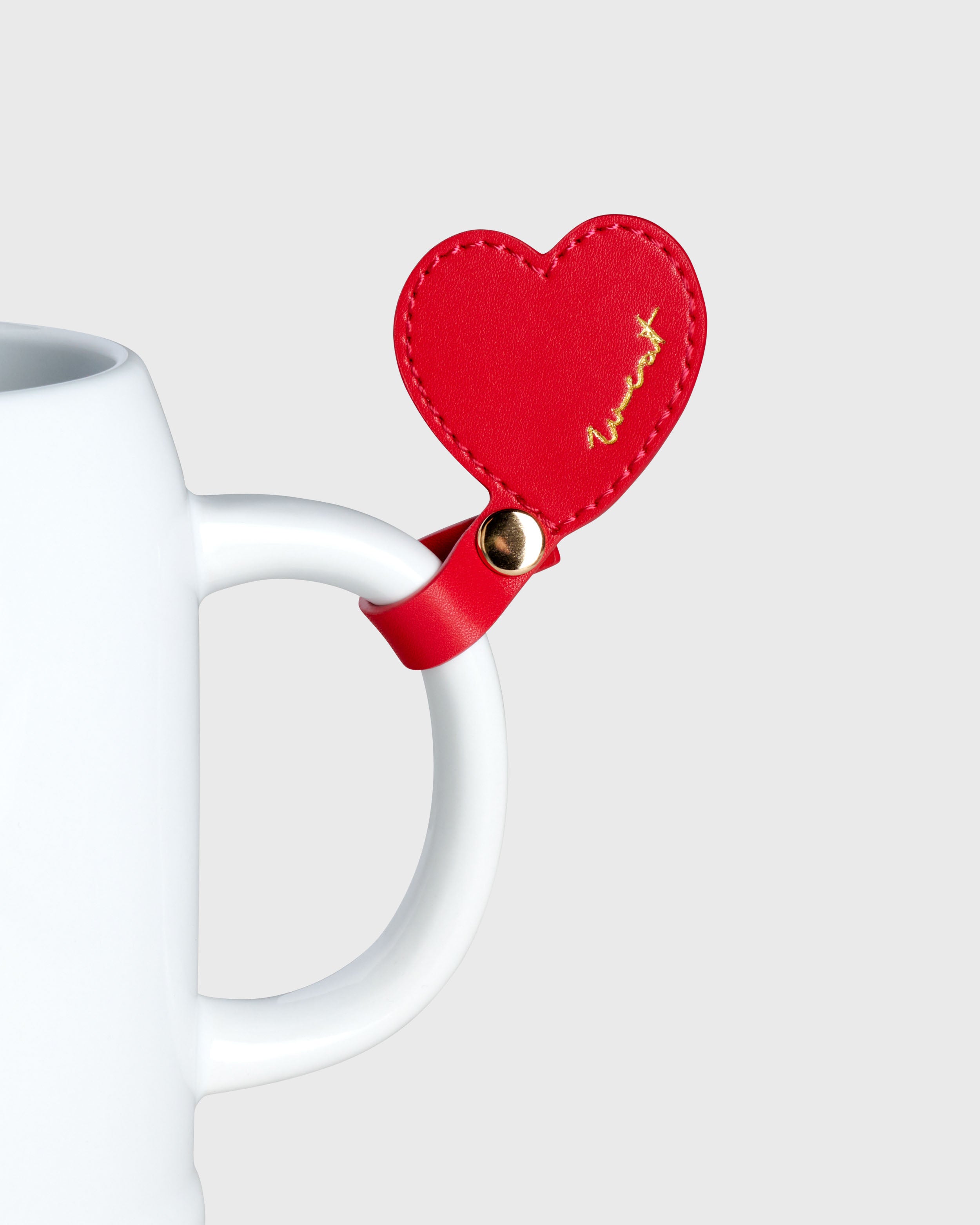 Heart Tag Red