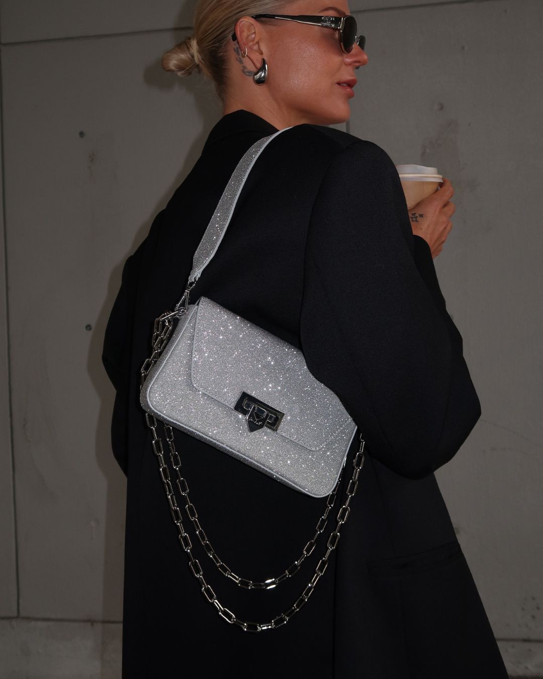 Toast Shoulder Bag Glitter