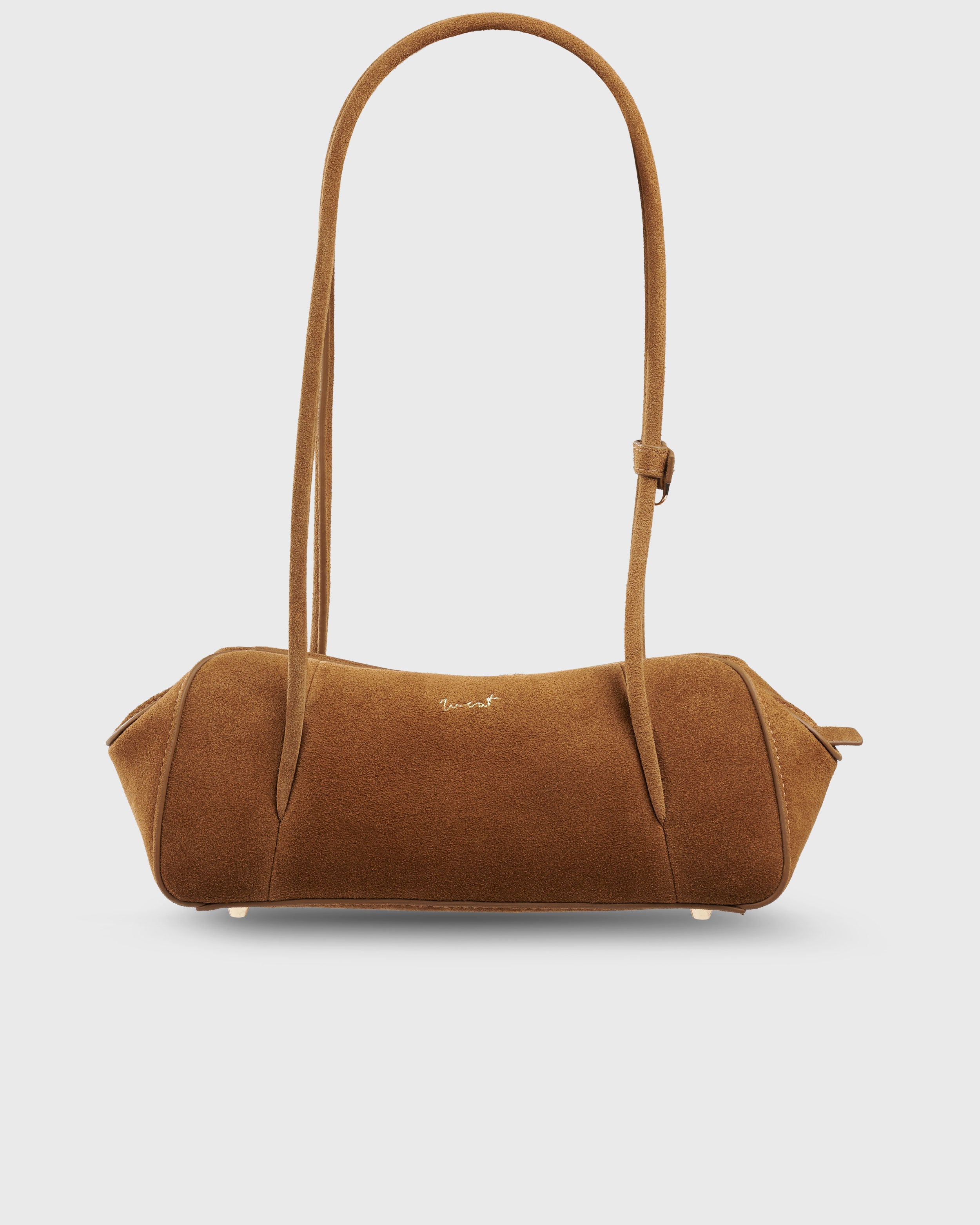 East-West Bag Suede Mocha