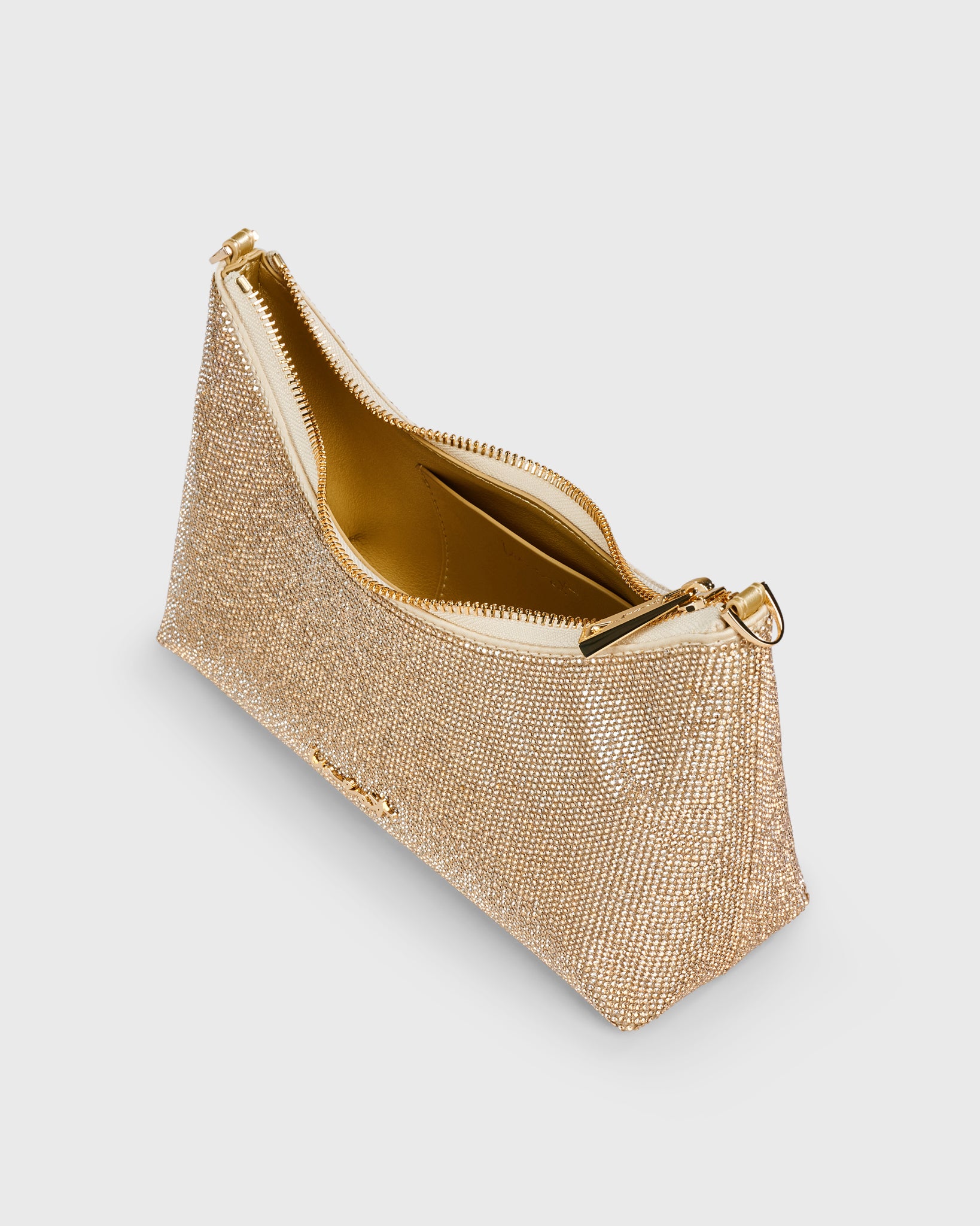 Baguette Bag Crystal Champagne