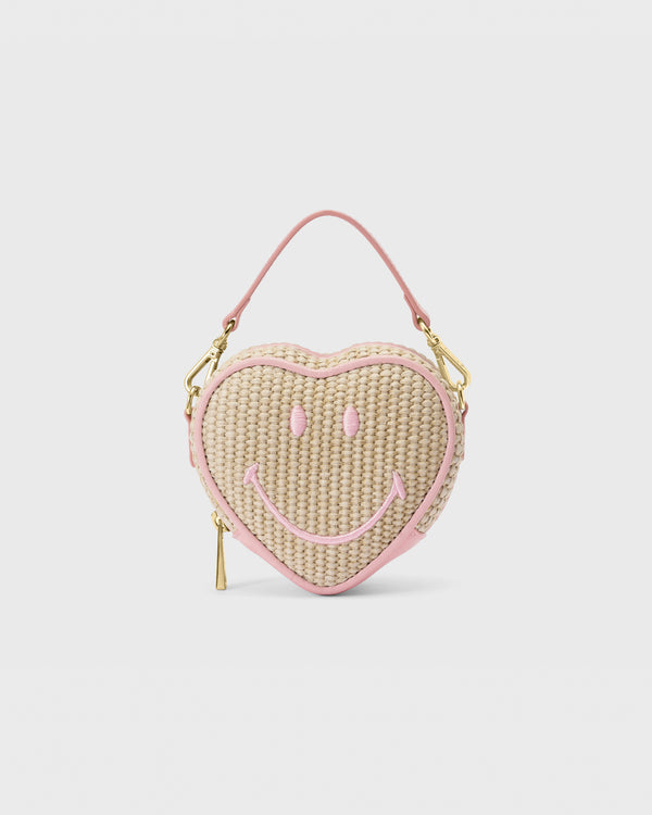 Mini Heart Bag Smiley® Pink