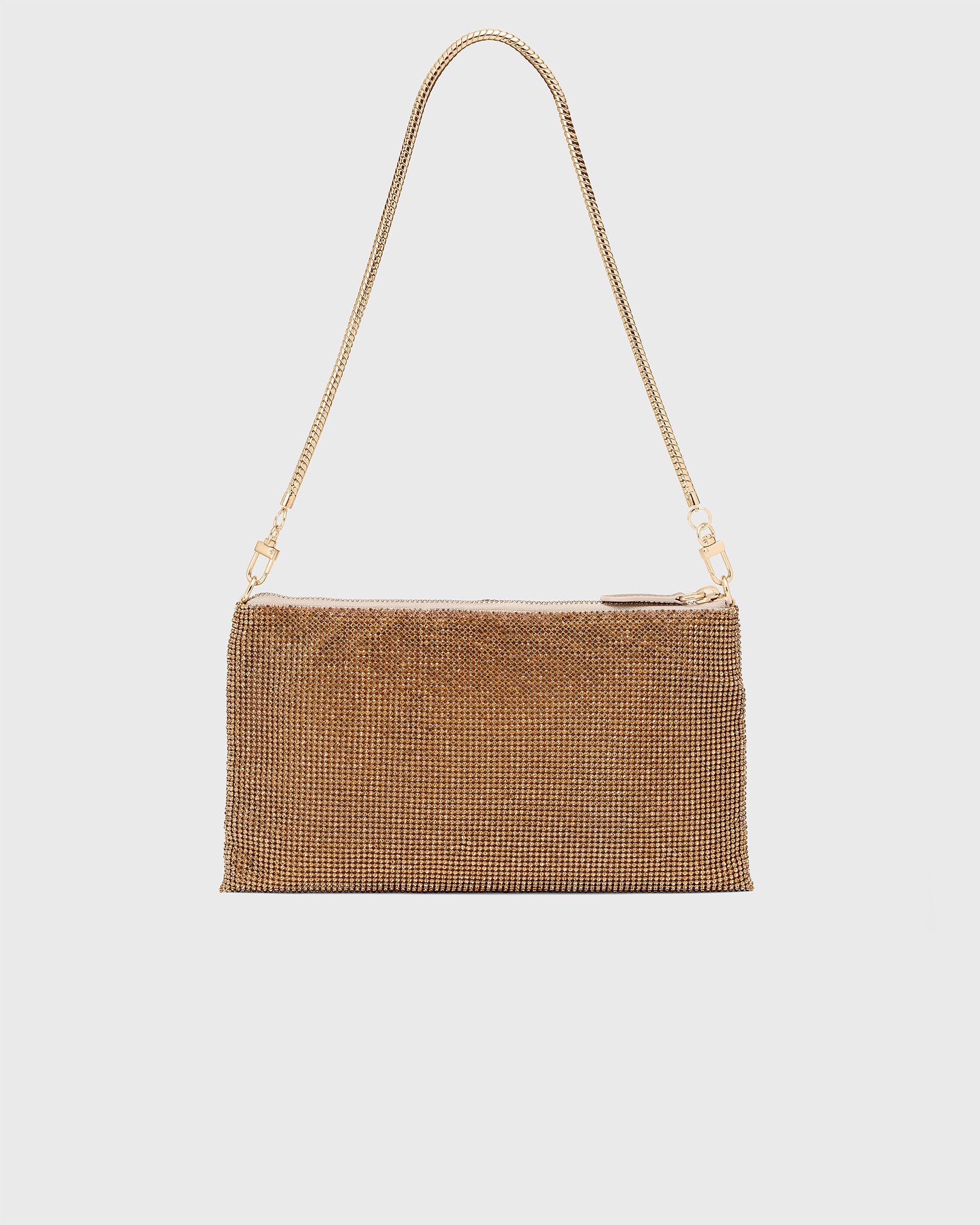 Crepe Bag Crystal Gold