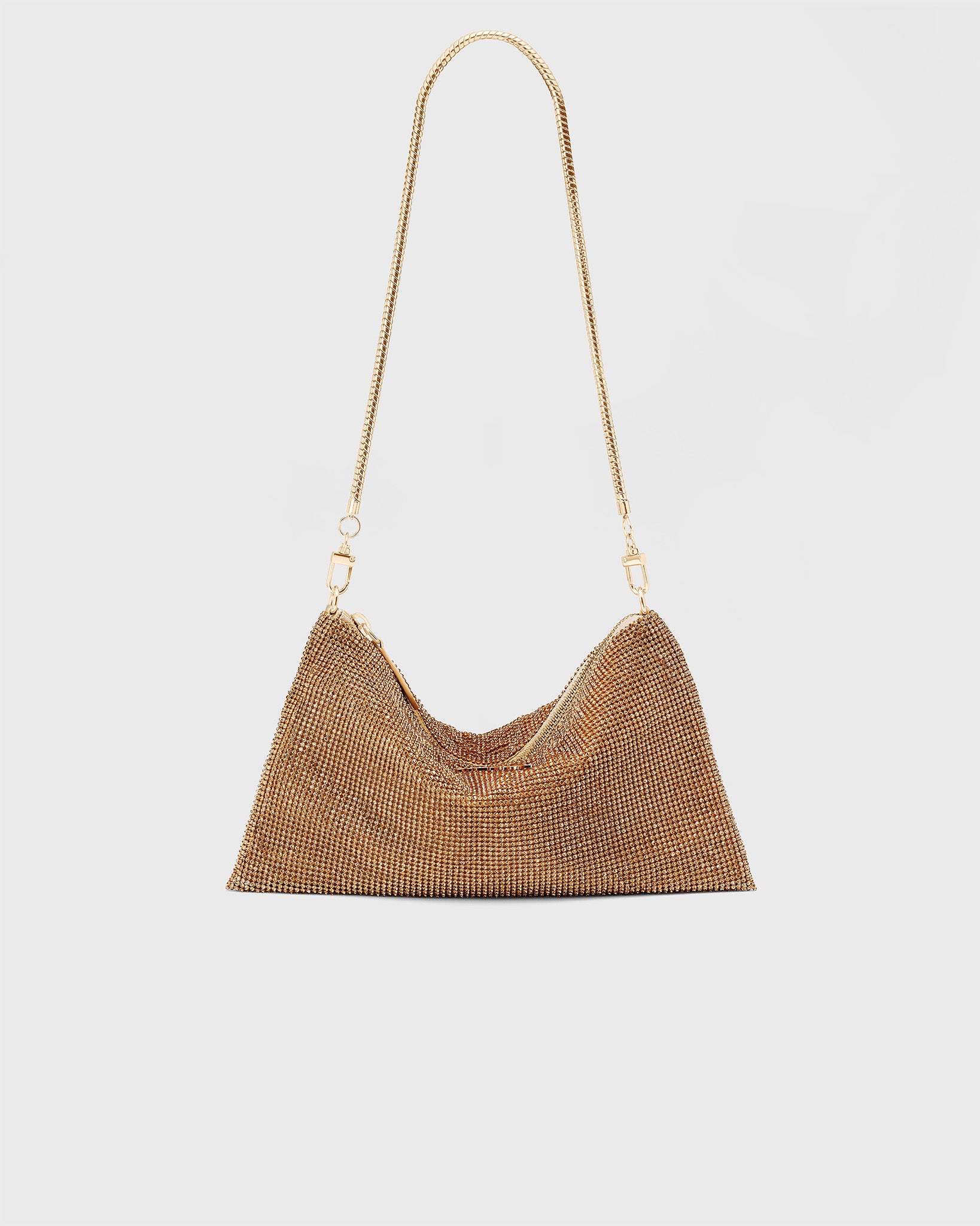 Crepe Bag Crystal Gold