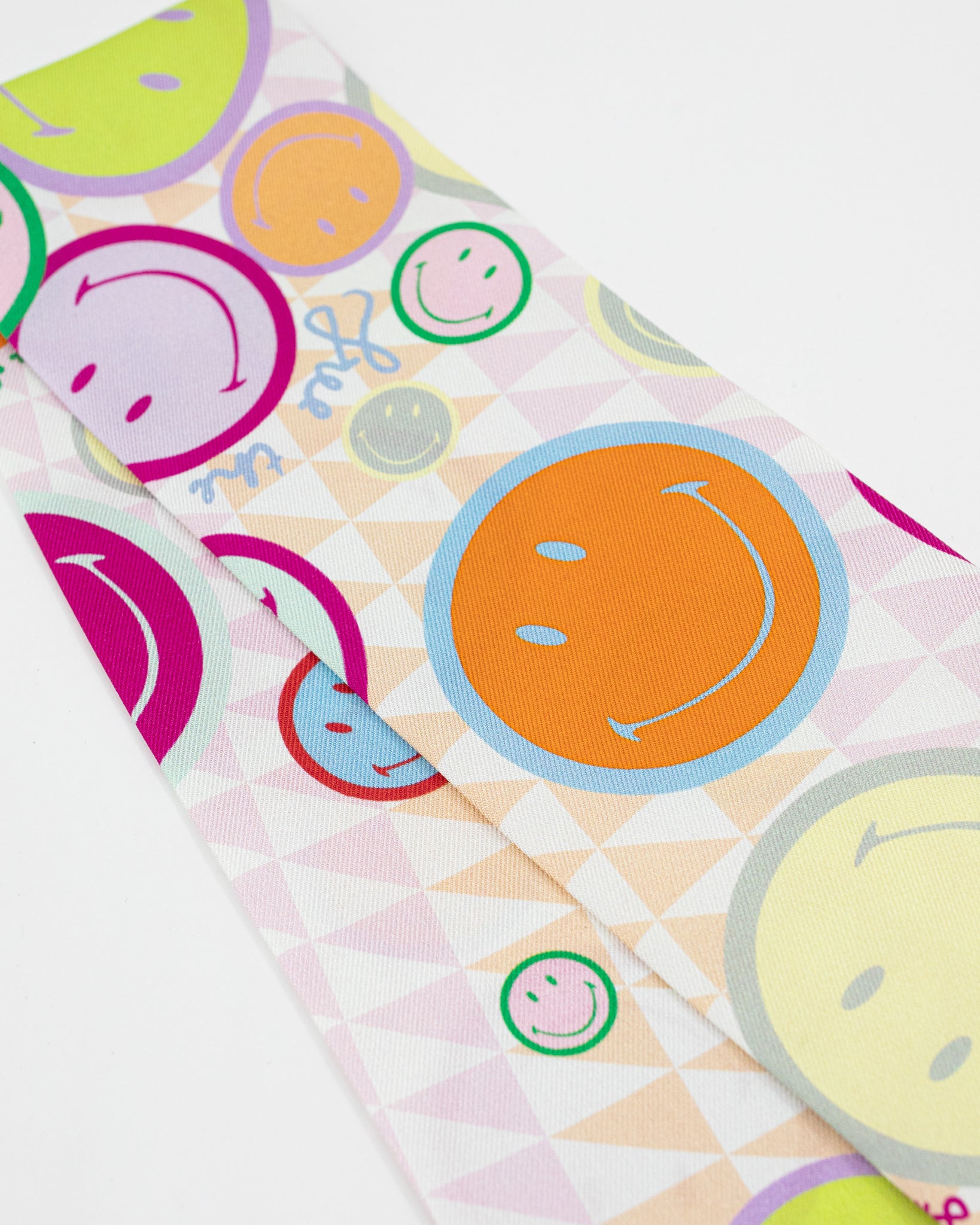 Twilly Silk Smiley® Pink Fusion