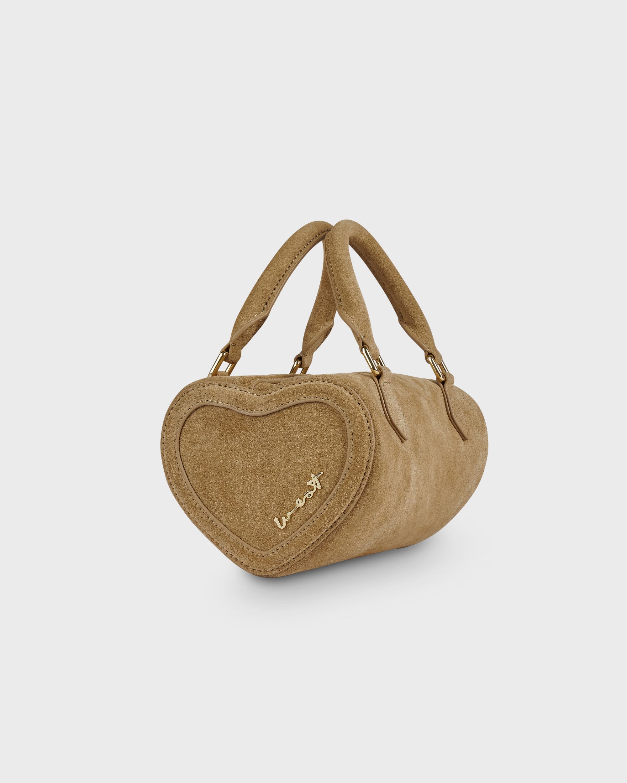 Barrel Heart Bag Camel
