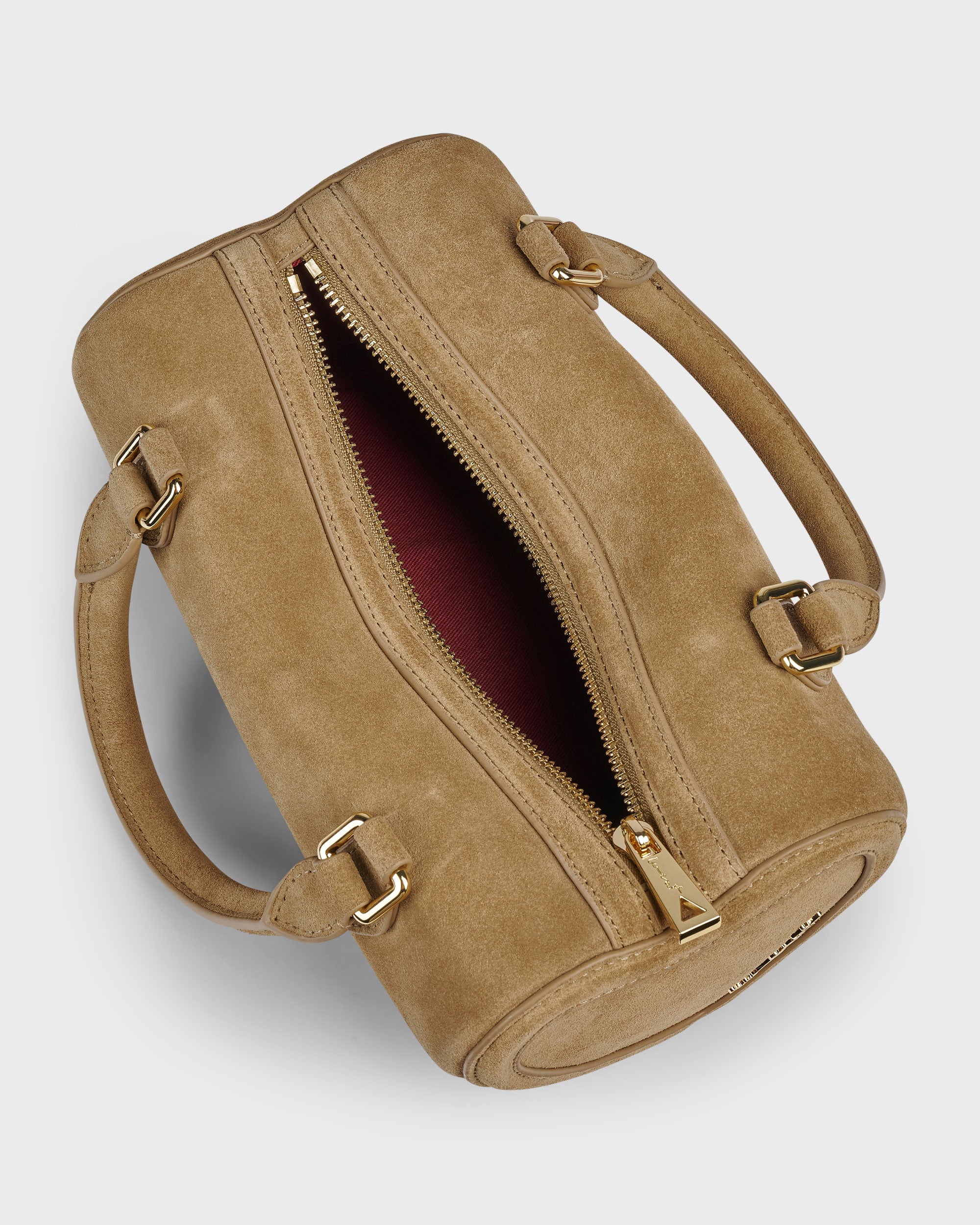 Barrel Heart Bag Camel