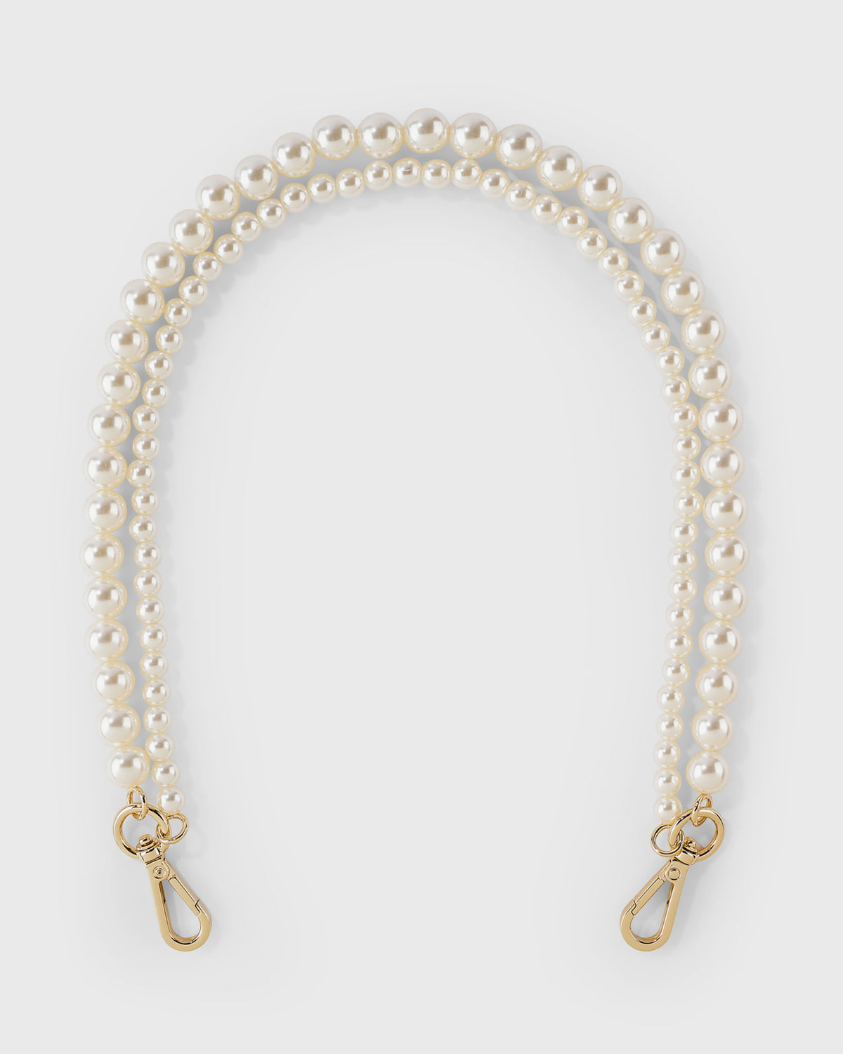 Double Pearl Strap Long