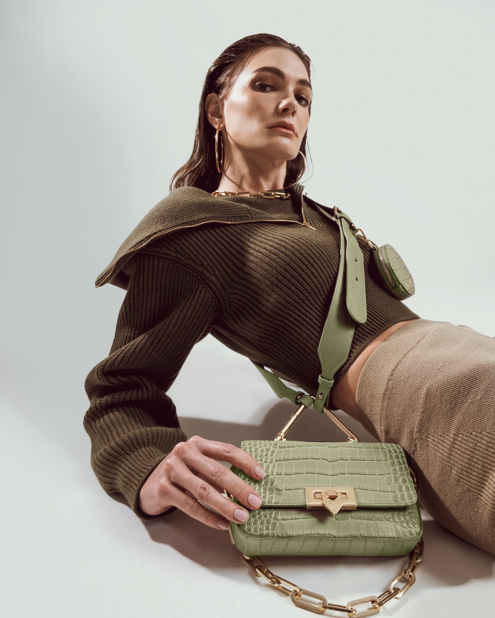 Toast Multi Croco Sage