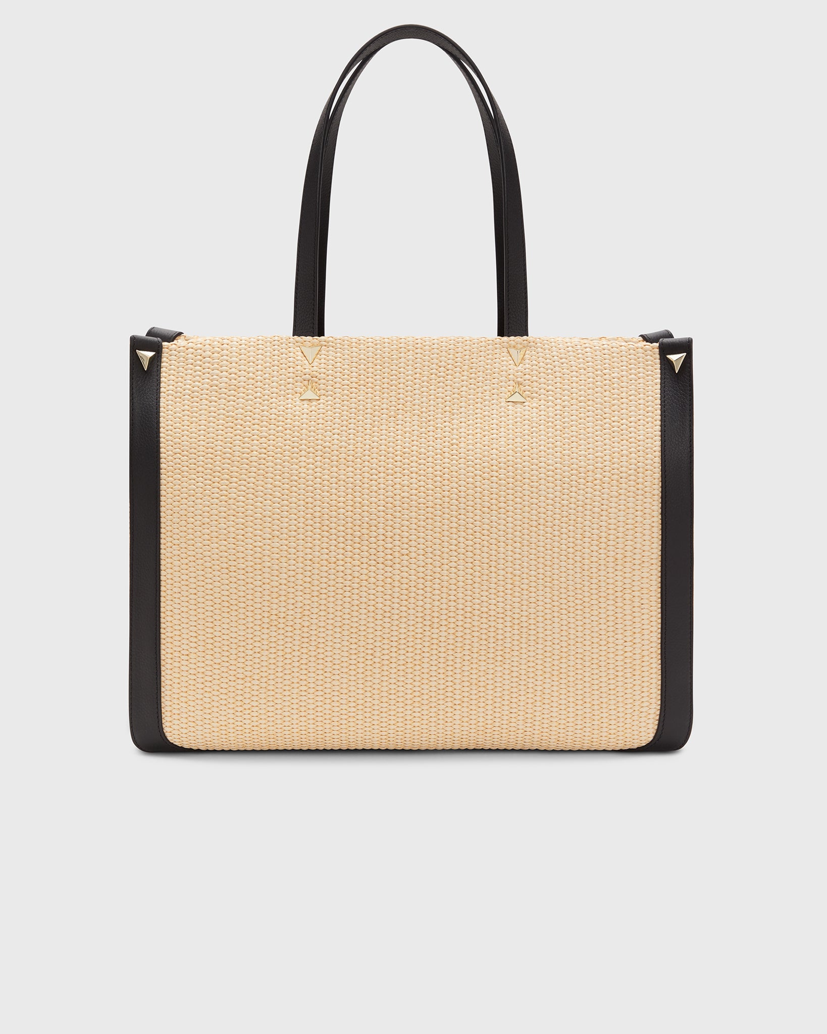 Tote Raffia Black