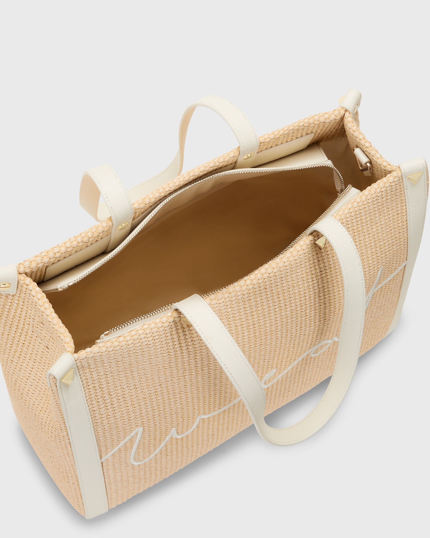 Tote Raffia Tofu