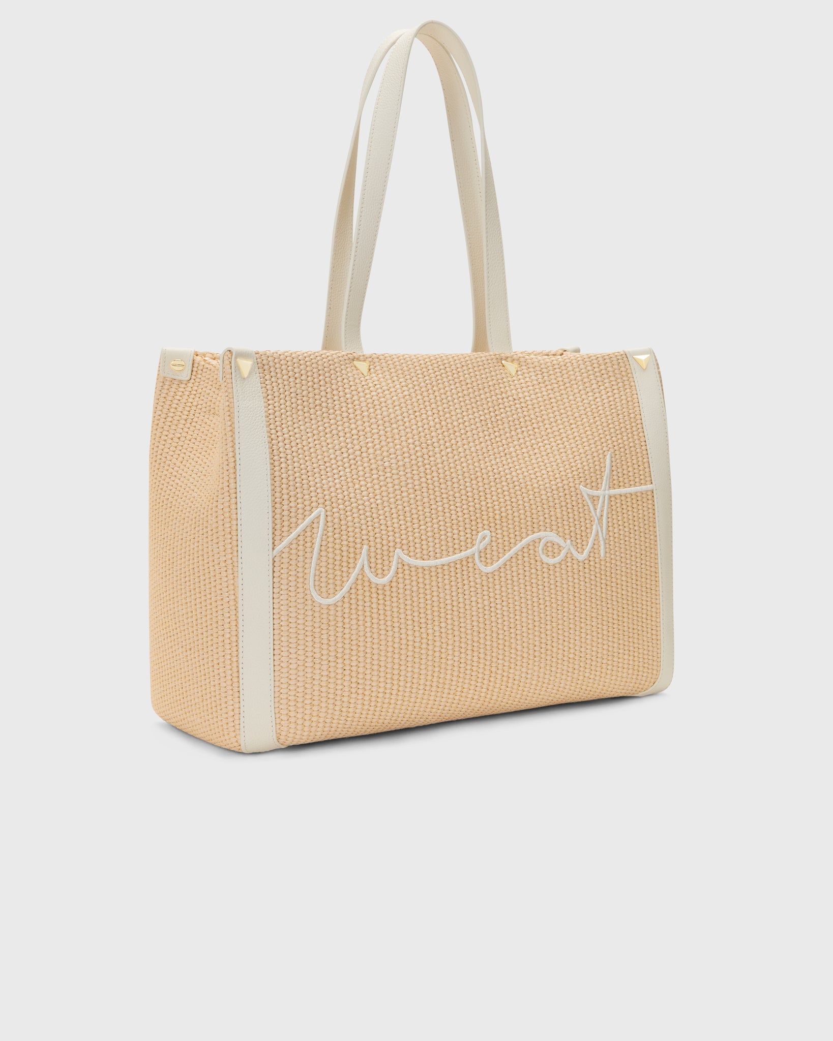 Tote Raffia Tofu