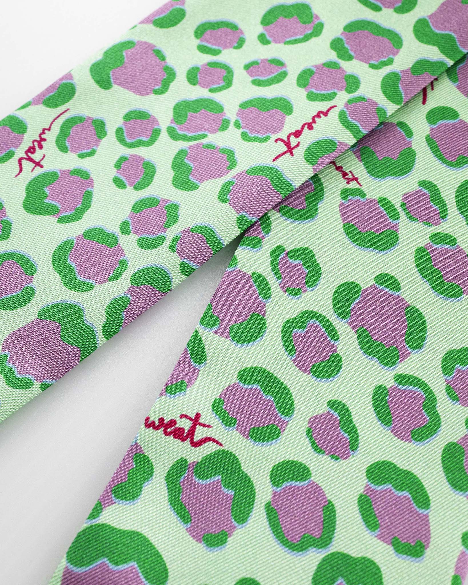 Twilly Silk Leo Green