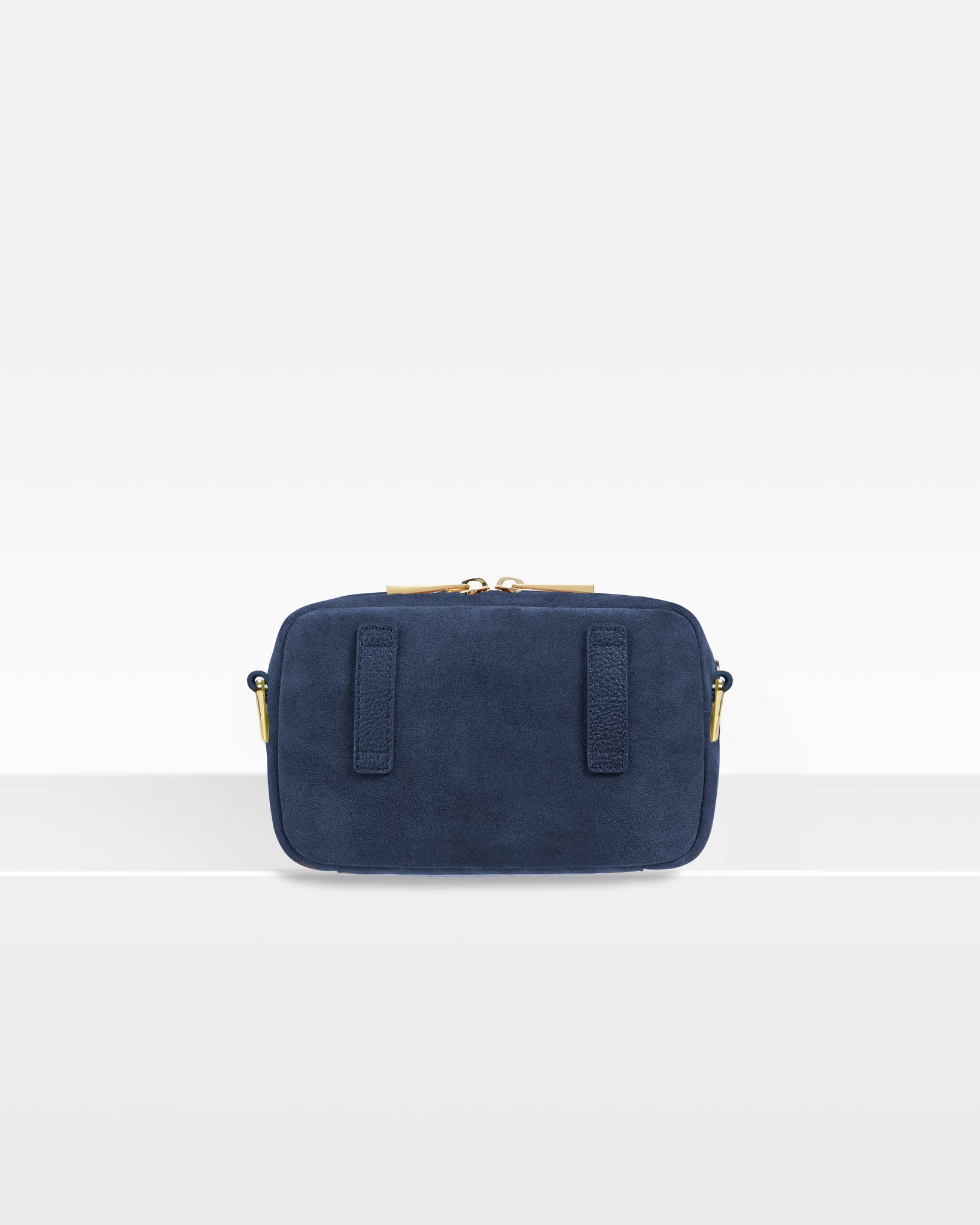 Belt Bag Suede Dark Blue