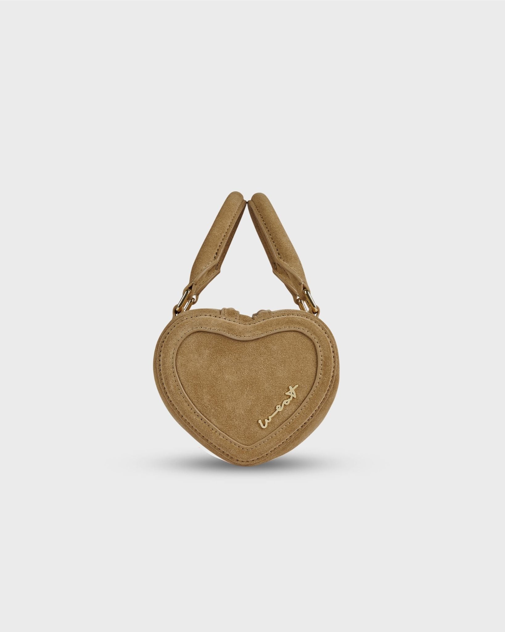 Barrel Heart Bag Camel