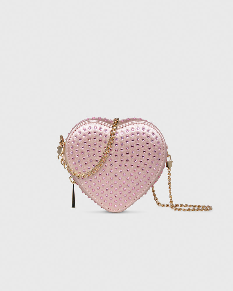 Mini Heart Bag Pink Crystal x Darya