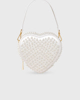 Midi Heart Bag Pearl