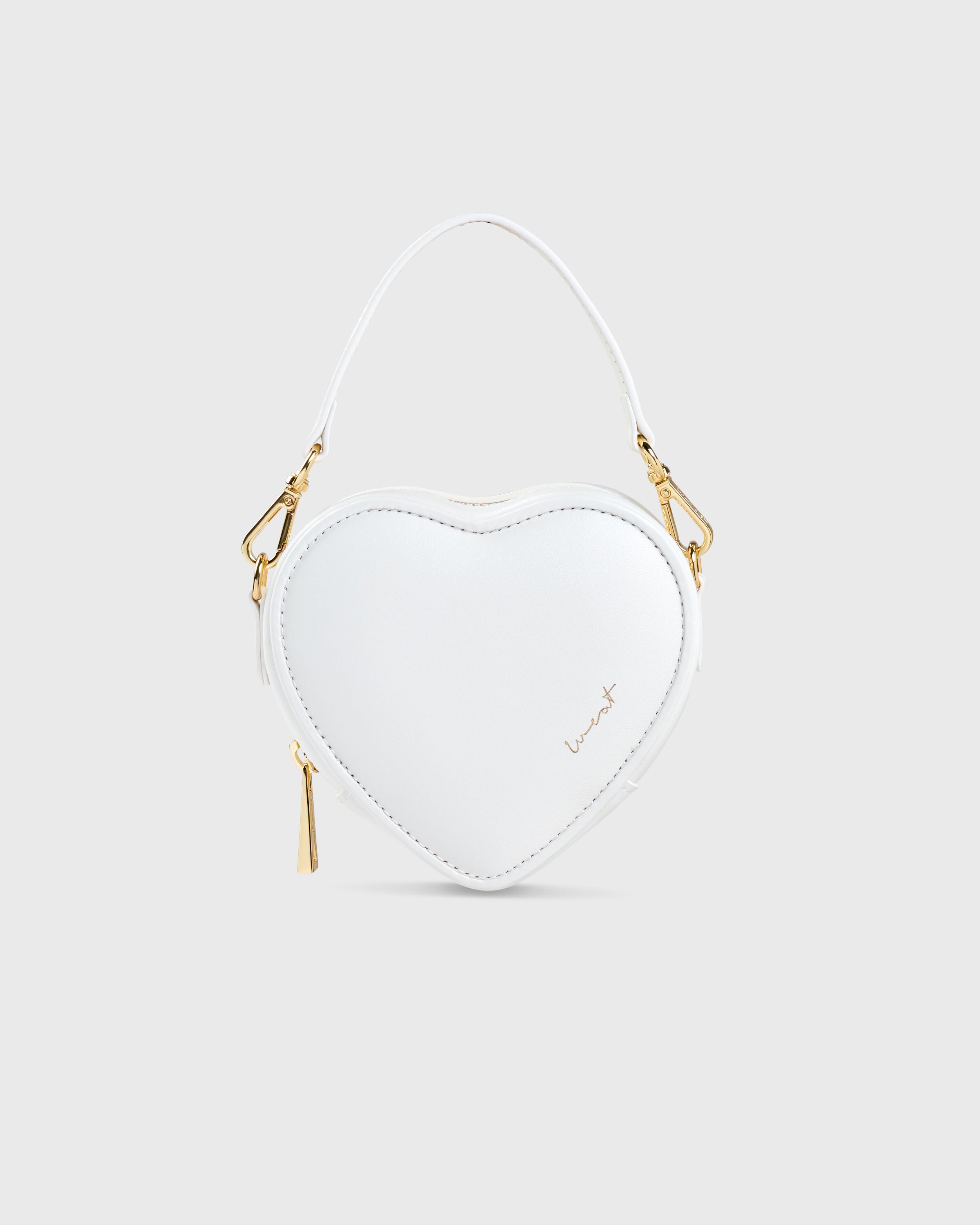 Mini Heart Bag Ivory