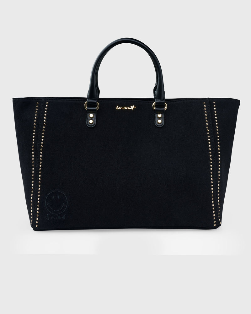 Big Tote Bag Smiley® Denim Black