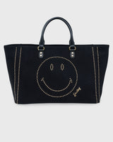 Big Tote Bag Smiley® Denim Black