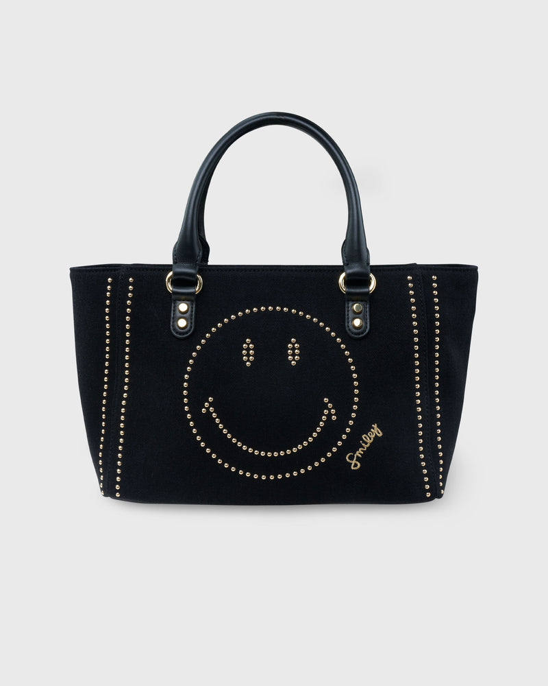 Tote Bag Smiley® Denim Black