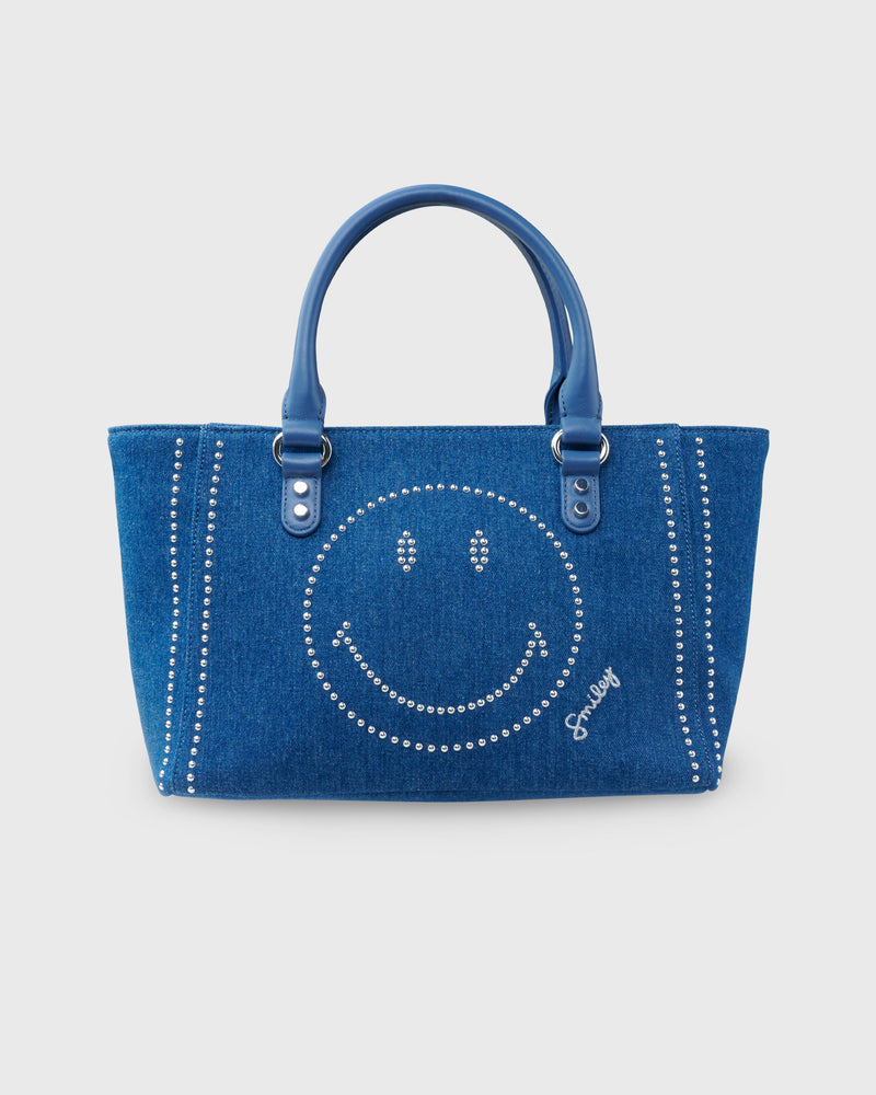 Tote Bag Smiley® Denim Blue