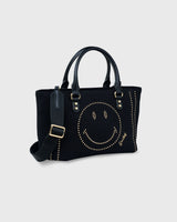 Tote Bag Smiley® Denim Black