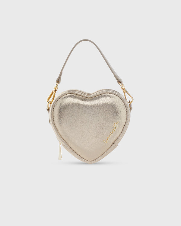 Mini Heart Bag Gold