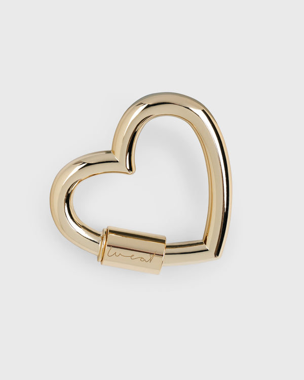 Heart Carabiner - Gold