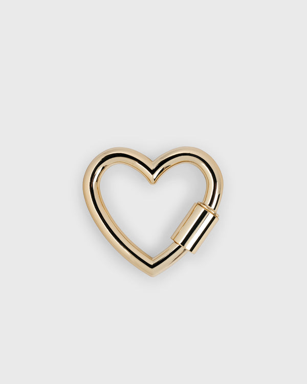 Heart Carabiner - Gold