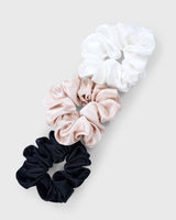 XL Scrunchie Set Silk Black