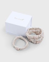 Scrunchie Set Silk Nude
