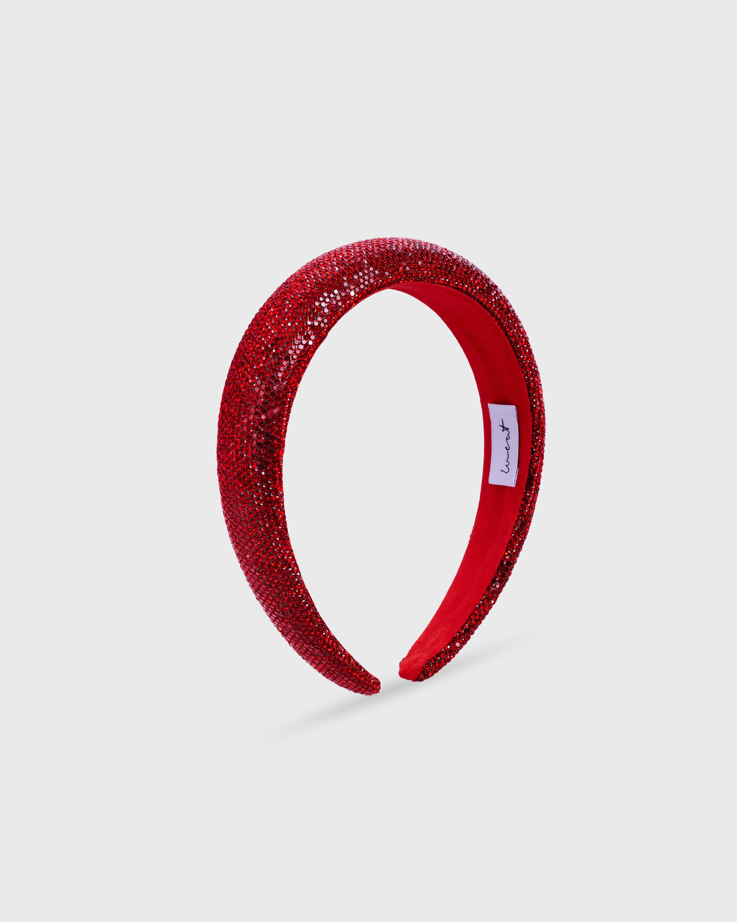 Headband Crystal Grande Red