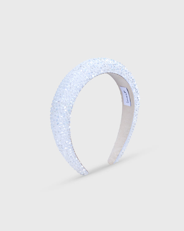Headband Shiny White