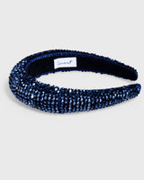 Headband Shiny Midnight Blue