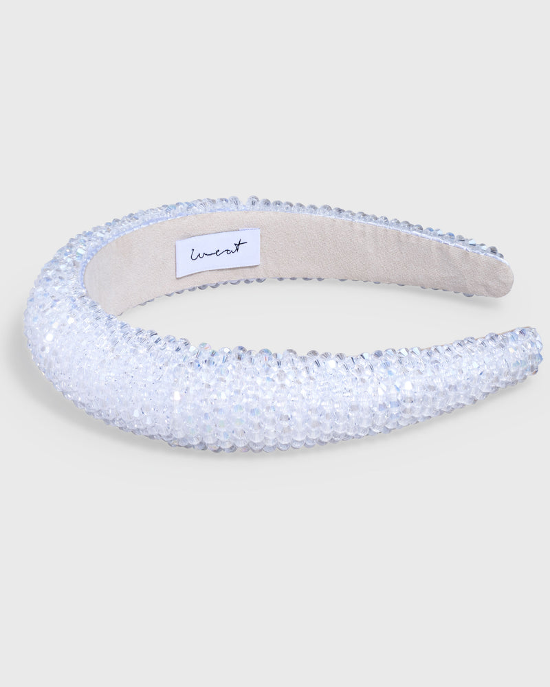 Headband Shiny White