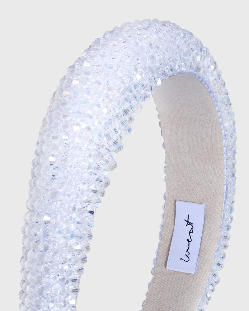 Headband Shiny White