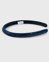 Headband Crystal Midnight Blue