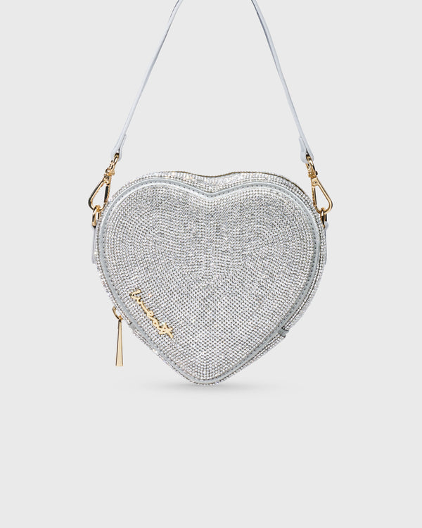 Midi Heart Bag Crystal