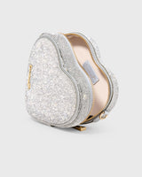Midi Heart Bag Crystal
