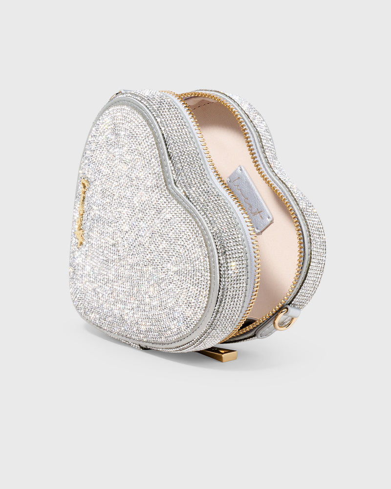 Midi Heart Bag Crystal