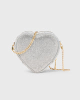 Midi Heart Bag Crystal