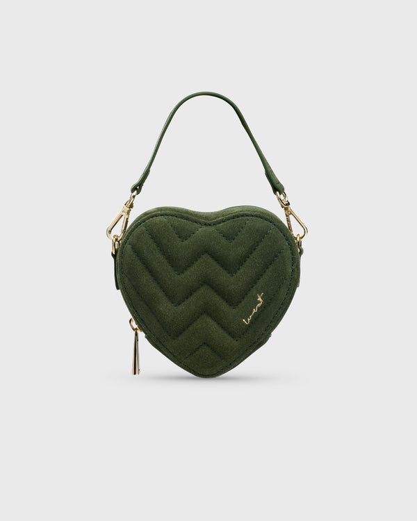Mini Heart Bag Olive